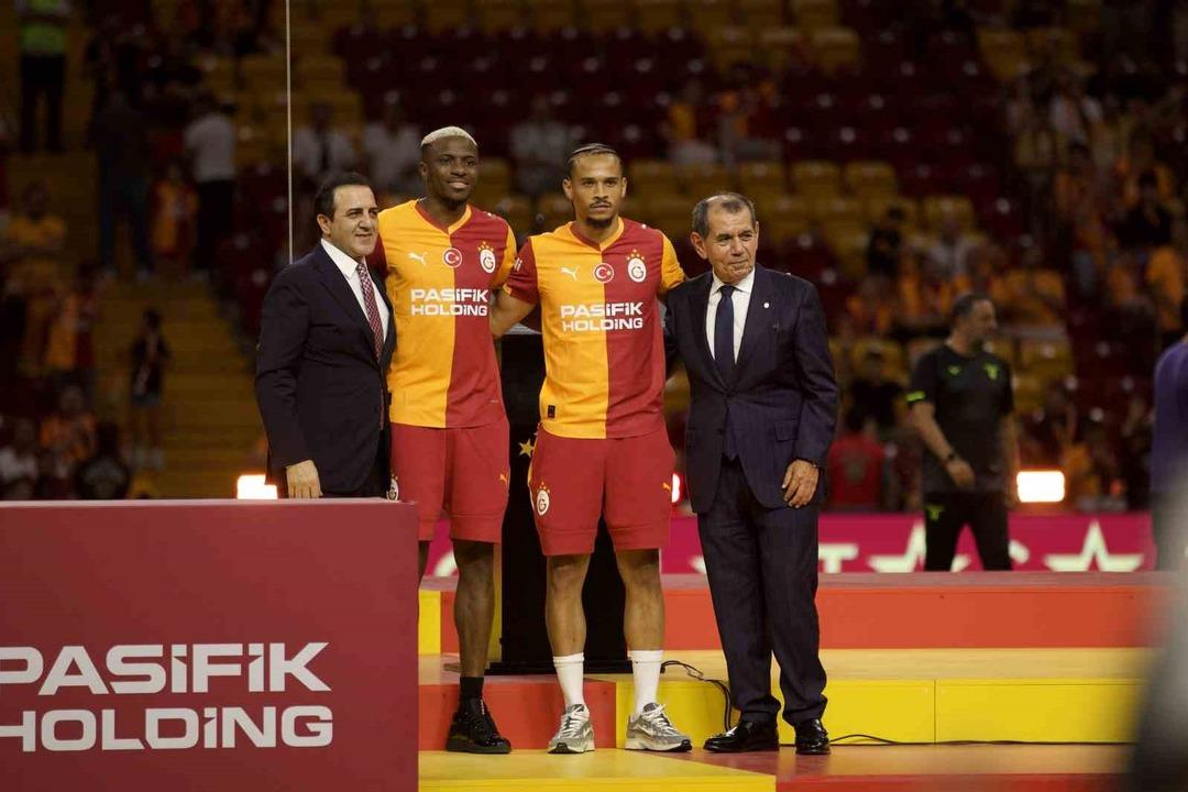 Galatasaray Osimhen ve Sane'nhead'in imza töreninde iyi haberleri transfer! 